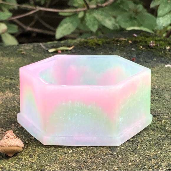 Handmade Lisa Frank Cat Dog UV Resin Trinket Box - Picture 3 of 16